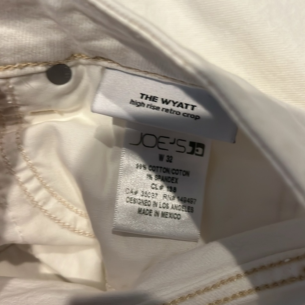 🆕👖Joe’s Jeans The Wyatt High Rise Retro Crop - Picture 2 of 2